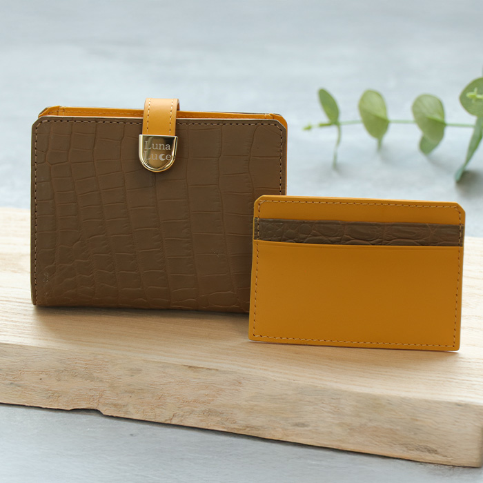 【3月2日まで！クーポン利用で22900円引き】ルナルーチェ マットクロコダイル二つ折り財布 じゅん散歩 テレビ朝日 テレ朝通販 ロッピング |  | 02