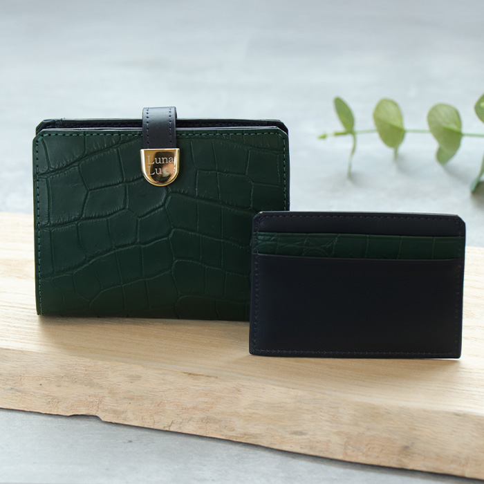 【3月2日まで！クーポン利用で22900円引き】ルナルーチェ マットクロコダイル二つ折り財布 じゅん散歩 テレビ朝日 テレ朝通販 ロッピング |  | 03