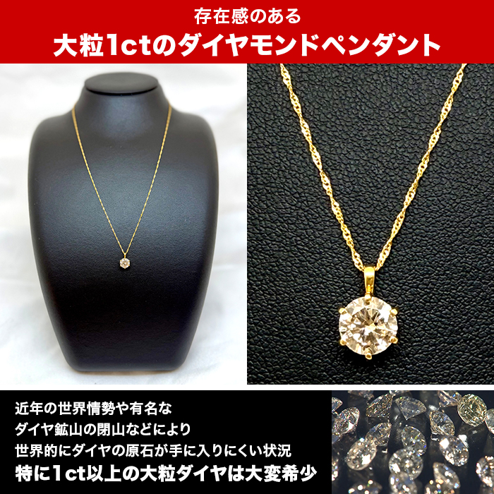 オール純金1ctダイヤモンドペンダント特別セット じゅん散歩 テレビ