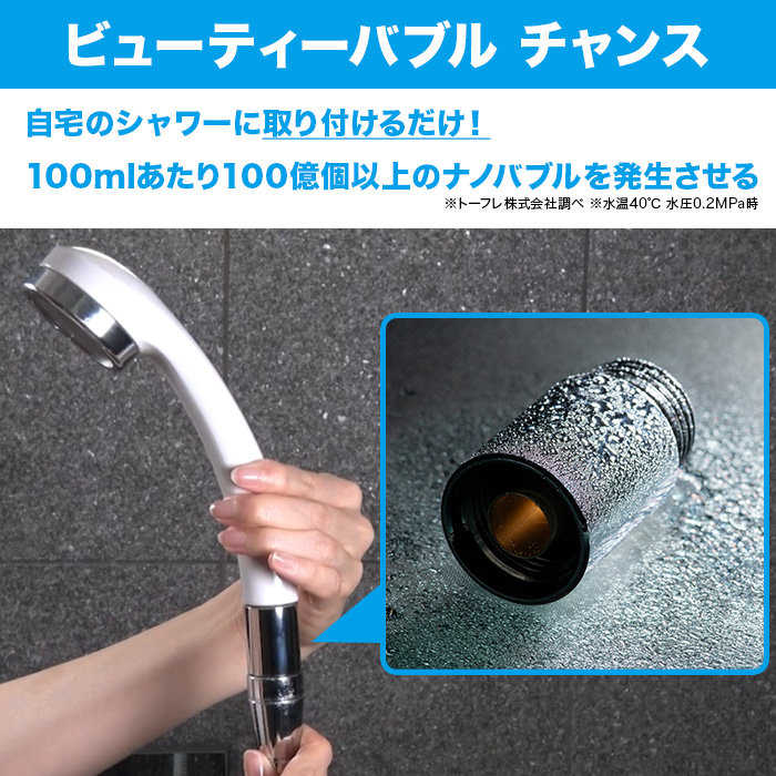 ナノバブル発生器 ビューティーバブル チャンス じゅん散歩 テレビ朝日