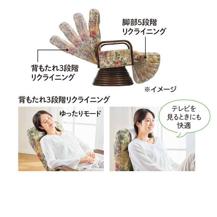 ヘッドリクライニング付き 籐回転座椅子 ハイタイプテレビ朝日 テレ朝 ヘッドリクライニング付き 籐回転座椅子 ハイタイプテレビ朝日 テレ朝