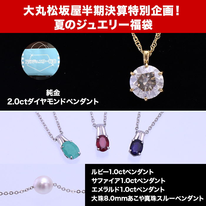 大丸松坂屋外商部 ジュエリー福袋【純金2.0ctダイヤモンド