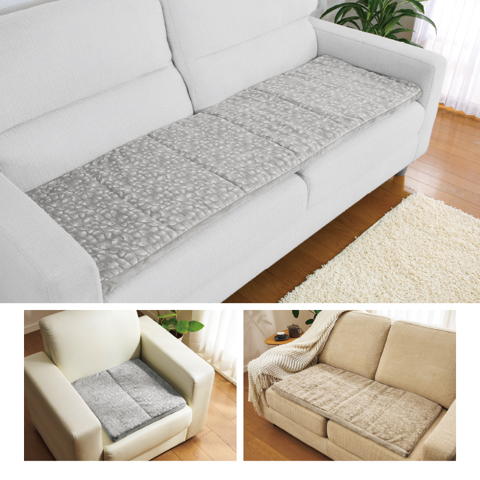 シェニール織 年中使える復活ソファシート 2人掛用 : ロッピング