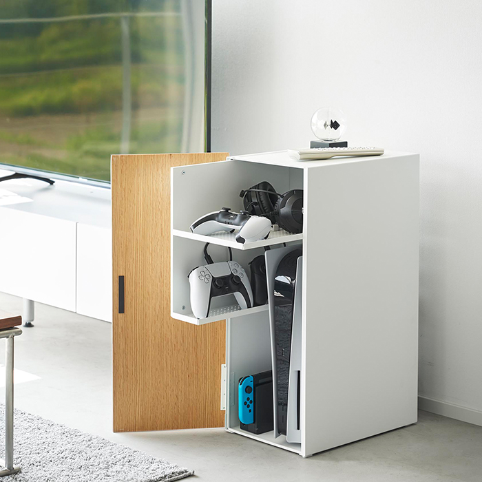 ゲーム機収納ラック ゲーム機収納ラック タワー : ロッピング ヤフー店 - 通販 - Yahoo