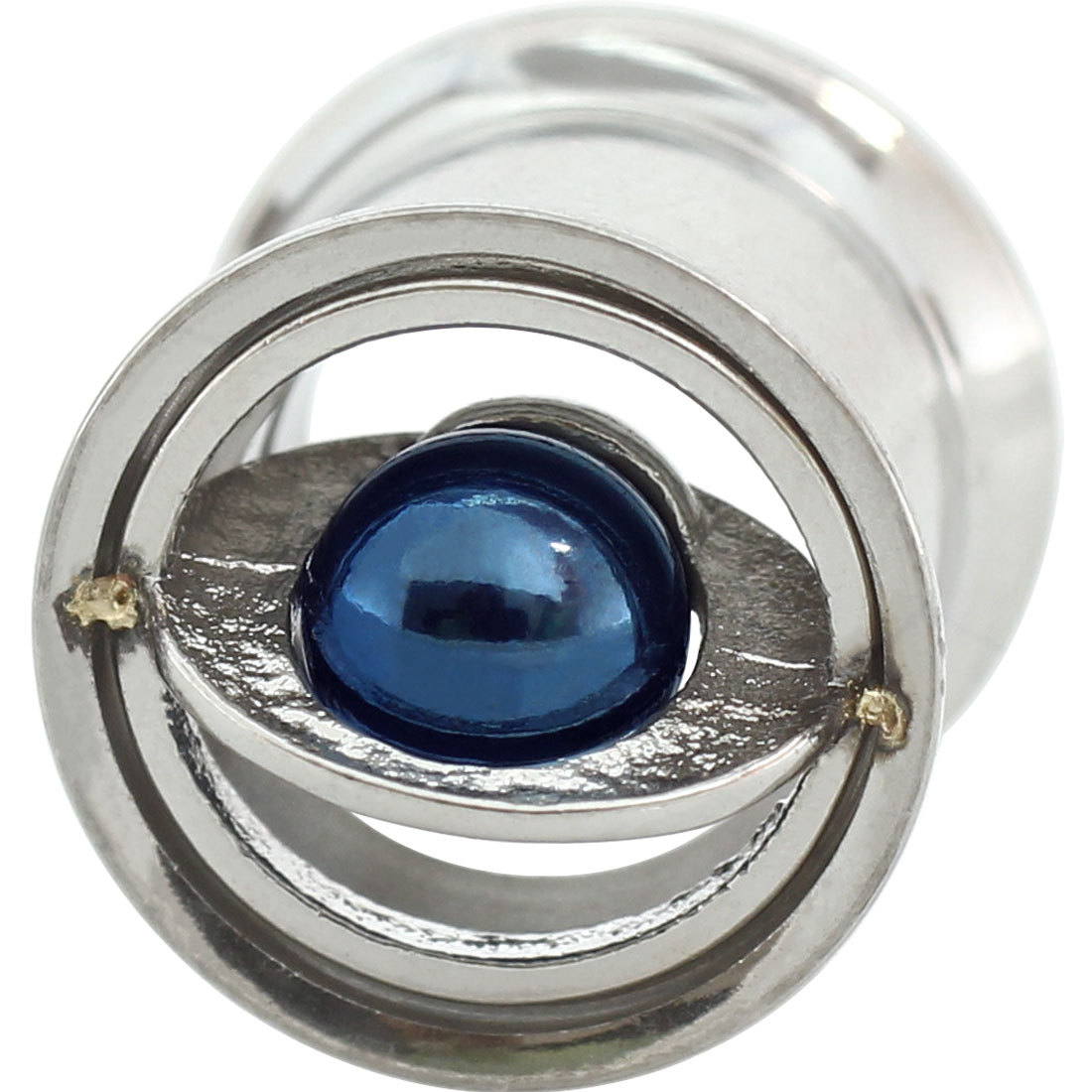 ROQUE（ロキ） ボディピアス 14mm オーブ インターナル ダブルフレア