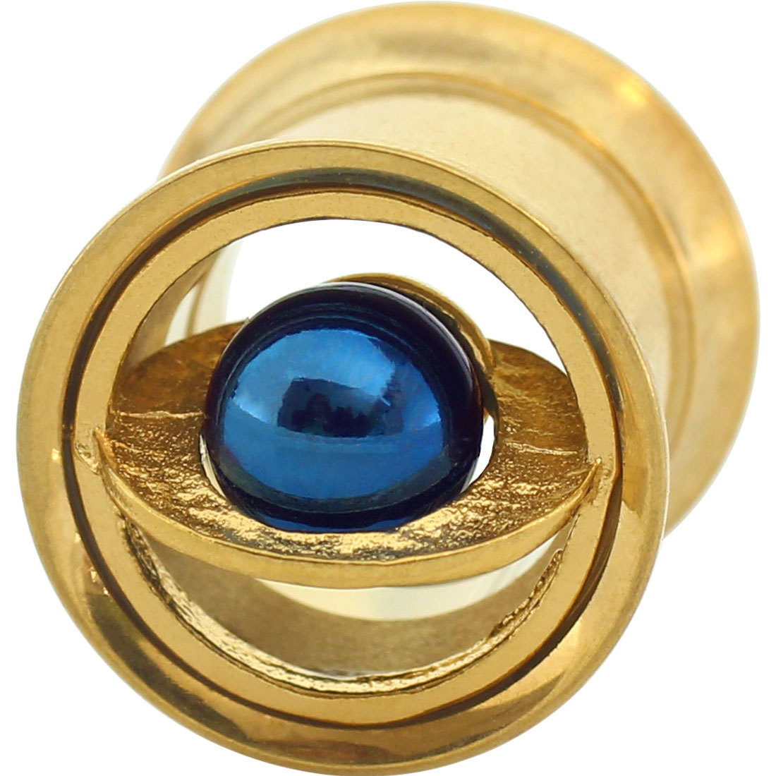 ROQUE（ロキ） ボディピアス 14mm オーブ インターナル ダブルフレア