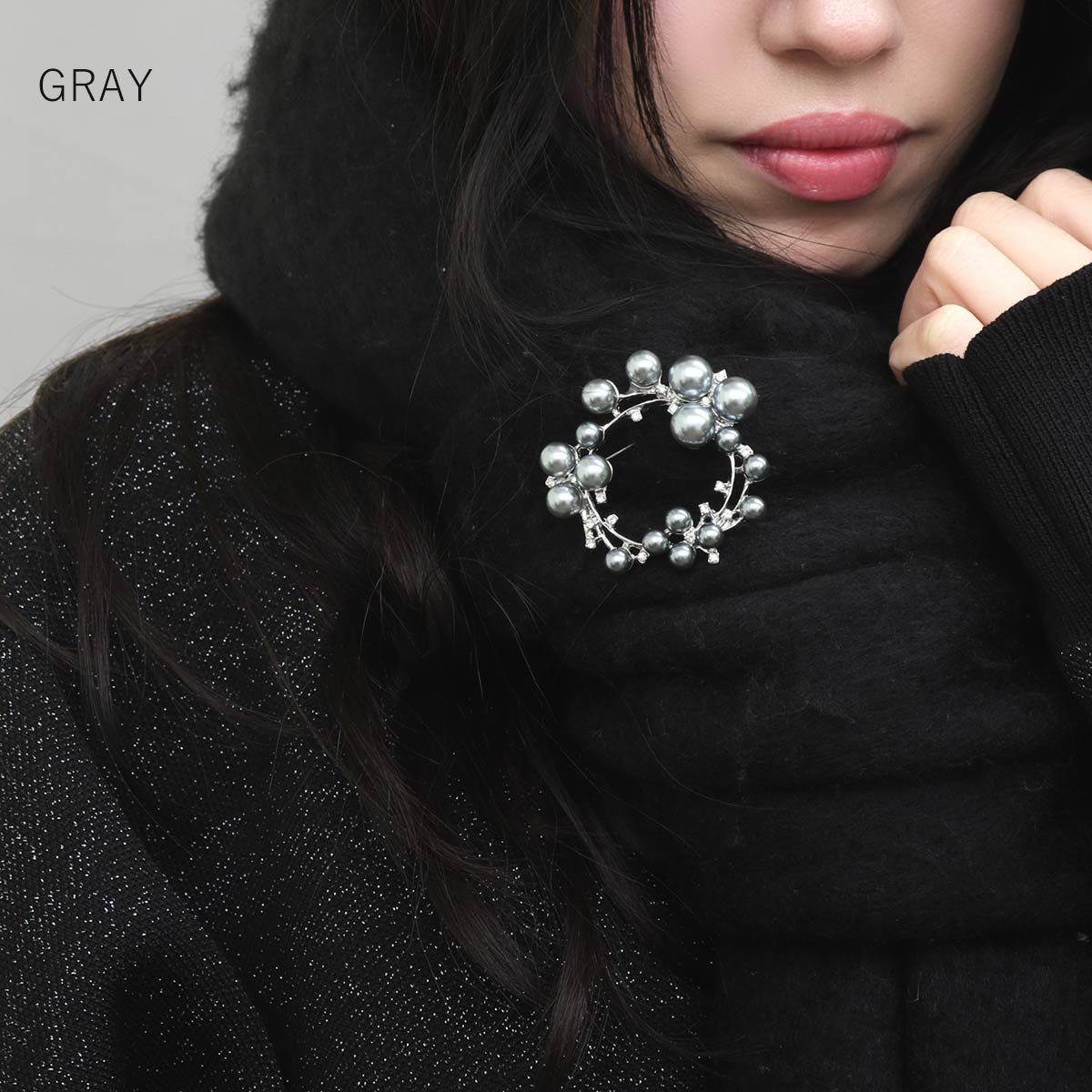 着用画像/グレー