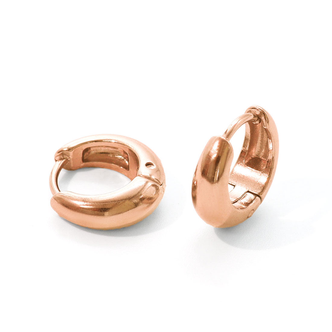 ROQUE（ロキ） (2個SET)ピアス ステンレス ワンタッチ ドロップ フープ