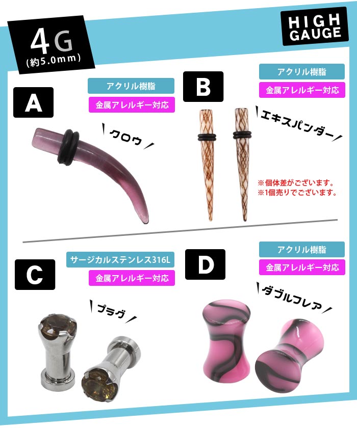 100円ハイゲージ 4G