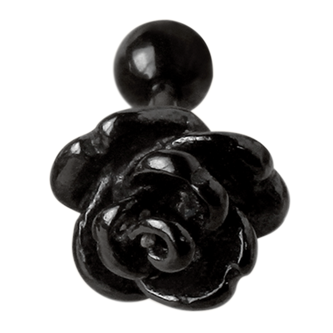 ボディピアス 16G 14G リアルローズストレートバーベル(1個売り)(オマケ革命) | ROQUE | 03