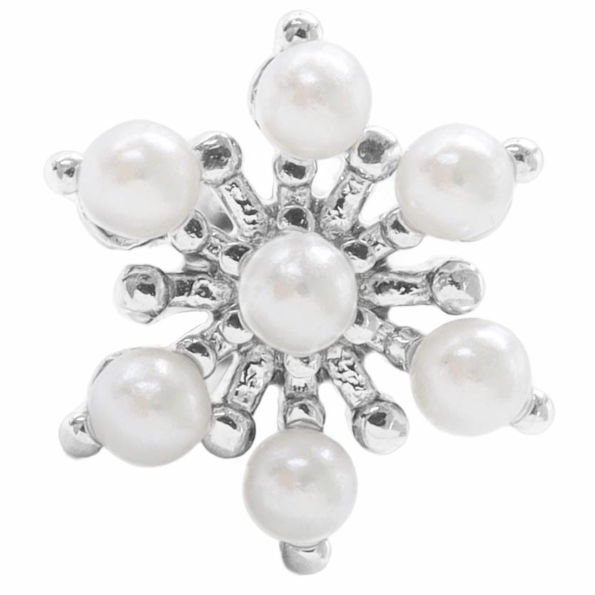 ROQUE（ロキ） ボディピアス 16G クリスタル スノー ジュエル