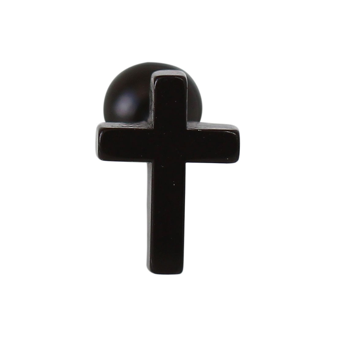 ストレートバーベル 16G ボディピアス ミニマムシンプルクロス (1個売り)(オマケ革命) レディースアクセサリー