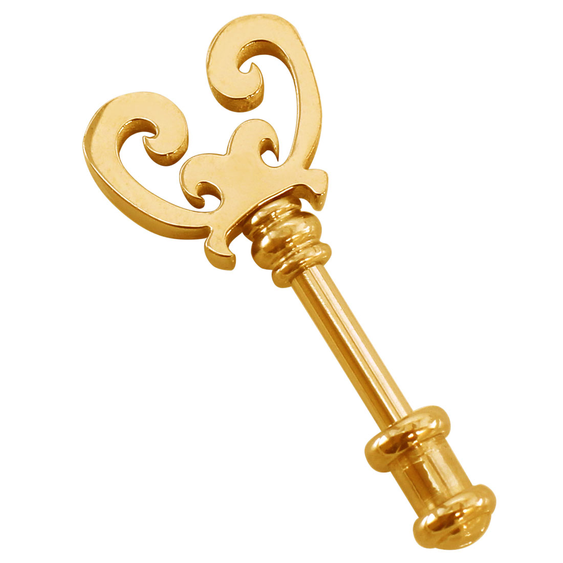 ボディピアス 16G 14G 魔法の杖 ストレートバーベル/インダストリアルバーベル(1個売り)(オマケ革命) | ROQUE | 02