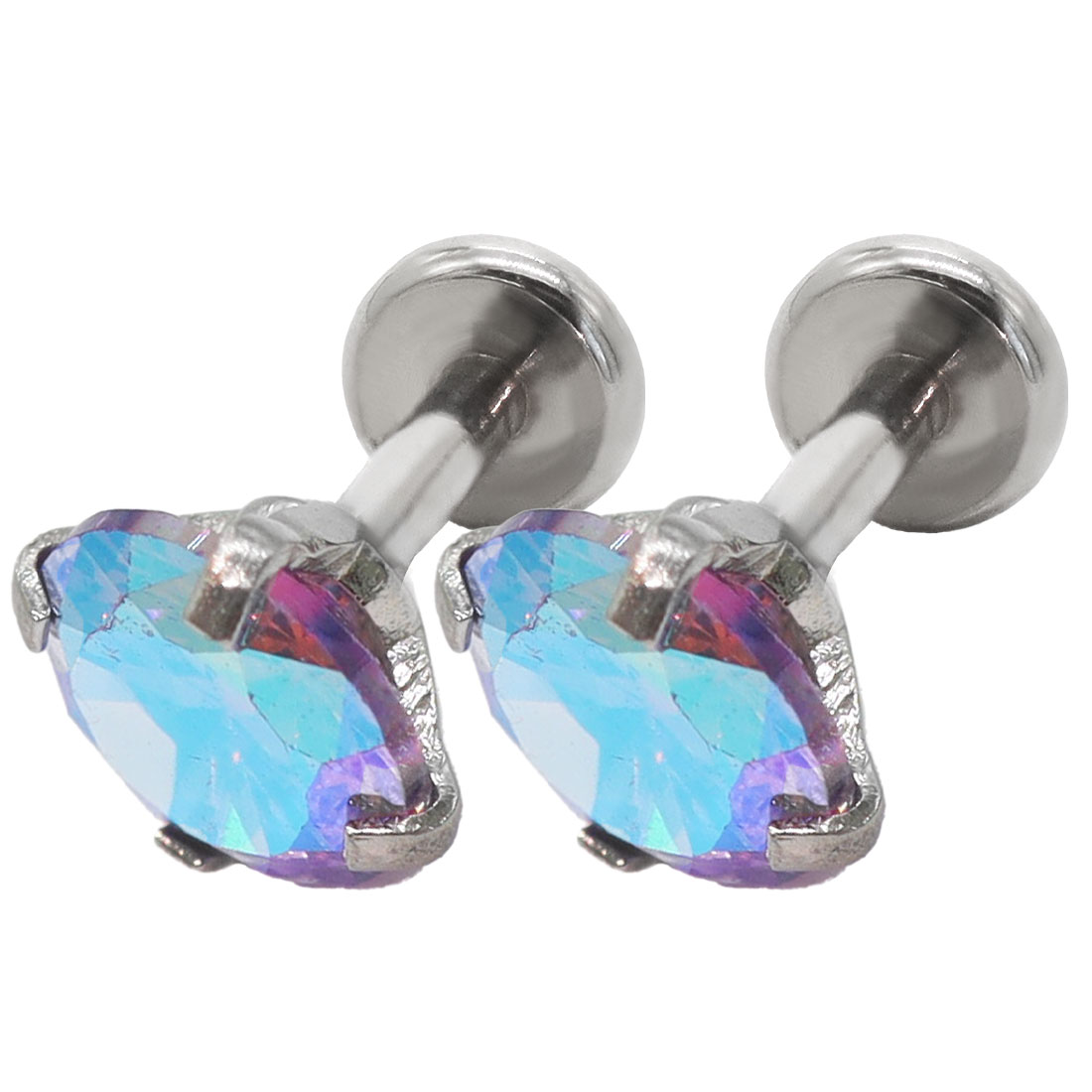 ROQUE（ロキ） (2個セット)(新タイプ)立爪CZインターナル 限定色 金属