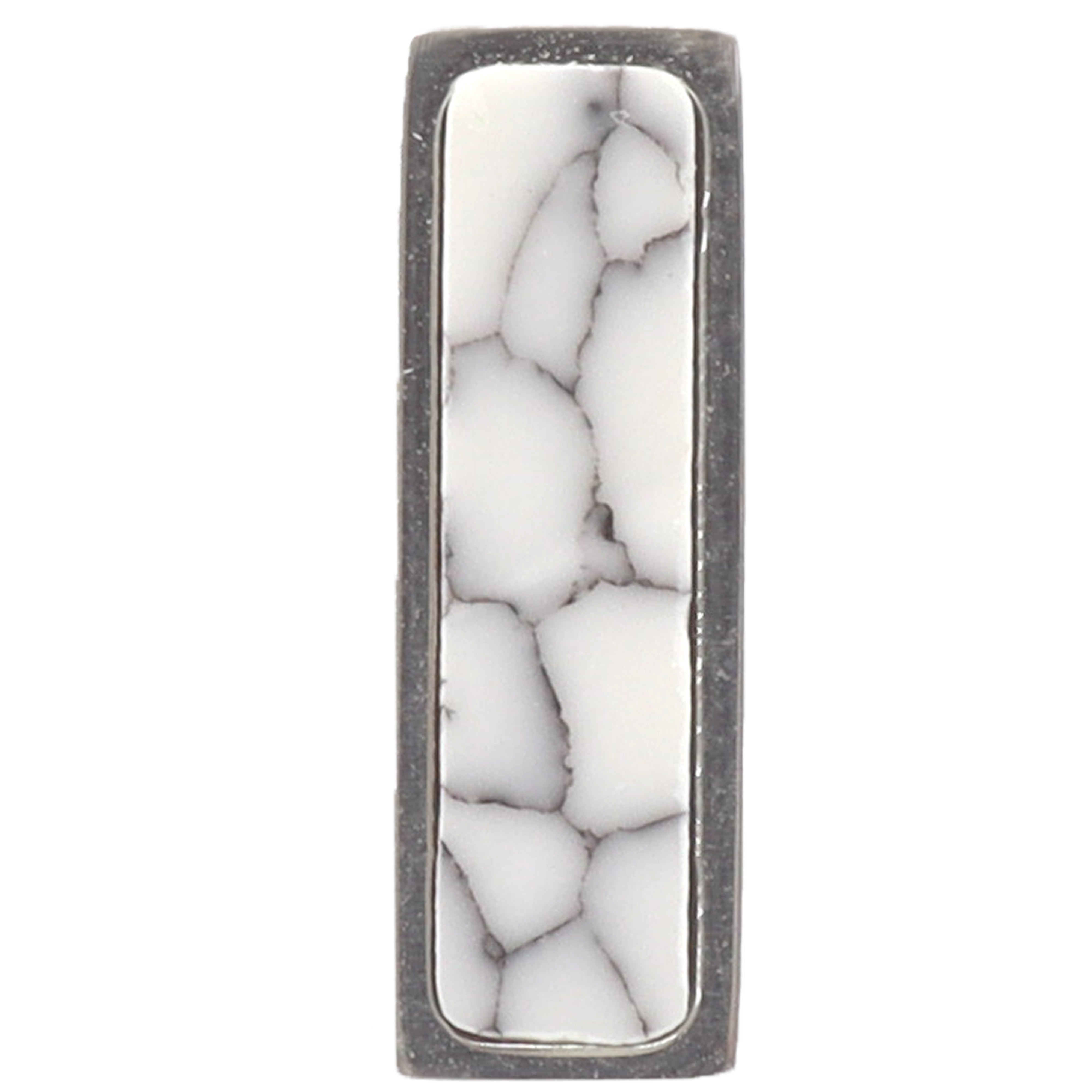 ROQUE（ロキ） ボディピアス 16G 大理石 ブロック アンプラグ(1個売り