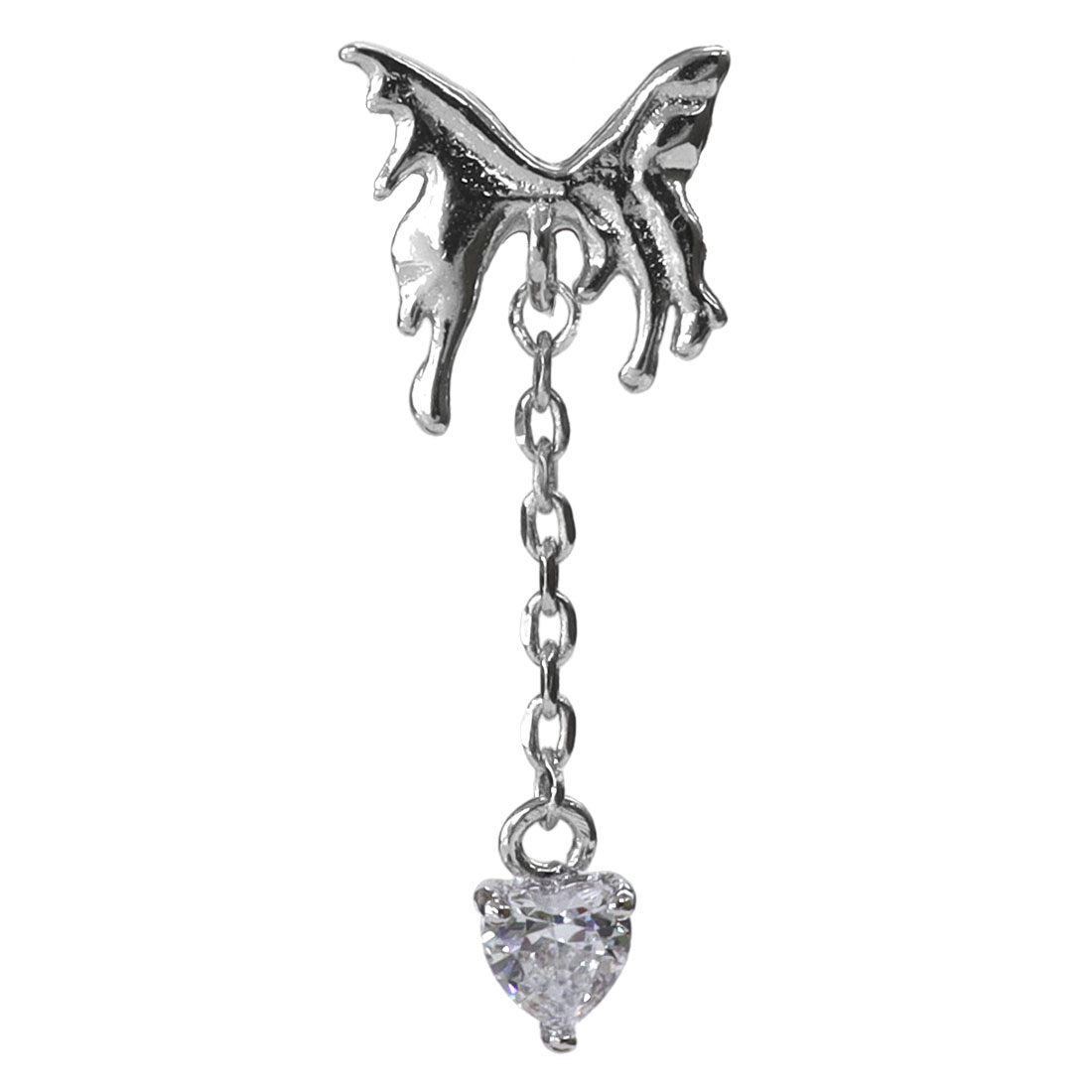 ROQUE（ロキ） ボディピアス 16G ゴシックシルバーデザイン ストレート