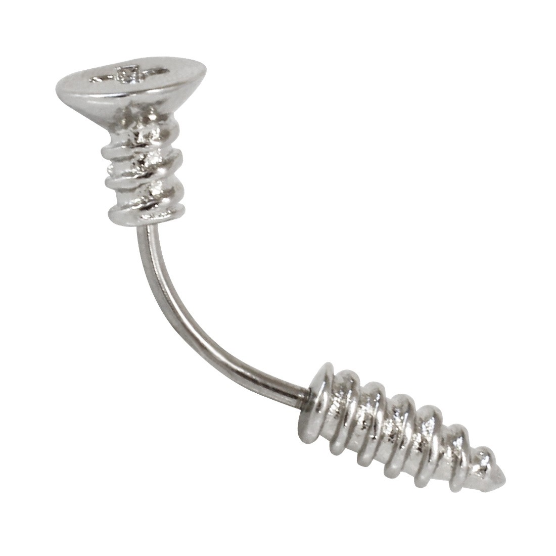 へそピアス 18g 14g ボディピアス リアルなネジ型モチーフ 1個売り オマケ革命 Kk032 ボディピアス 軟骨ピアス Roque 通販 Yahoo ショッピング へそピアス 18g 14g ボディピアス リアルなネジ型モチーフ 1個売り オマケ革命 Kk032 ボディピアス 軟骨ピアス Roque 通販 Yahoo ショッピング