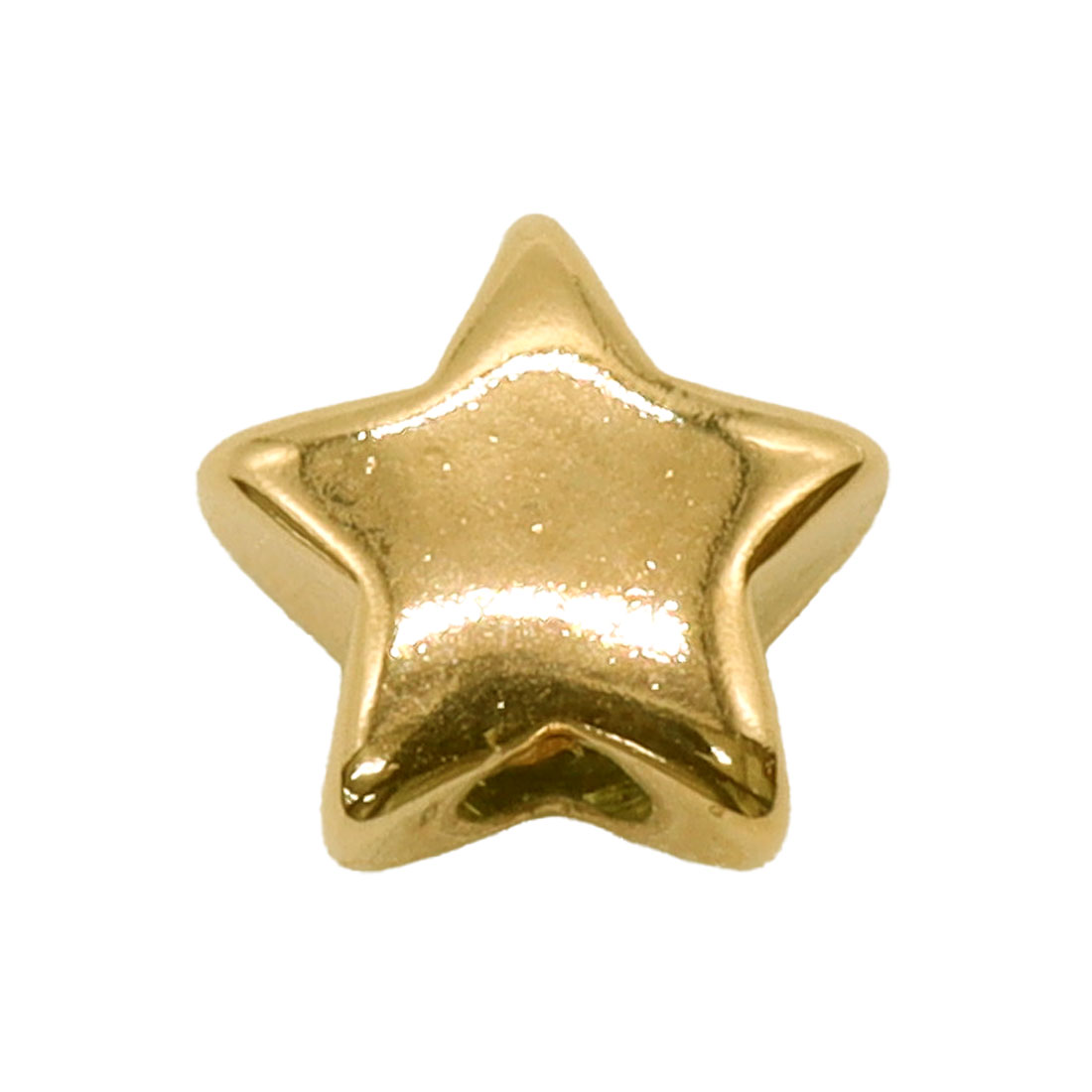 ROQUE ボディピアス キャッチ 16G 14G用 ぷっくりスター