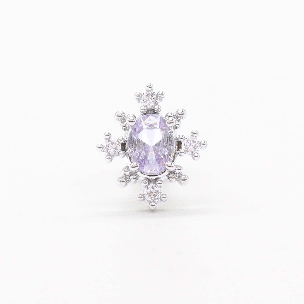 ROQUE（ロキ） ボディピアス 16G パステル ジュエル デザイン