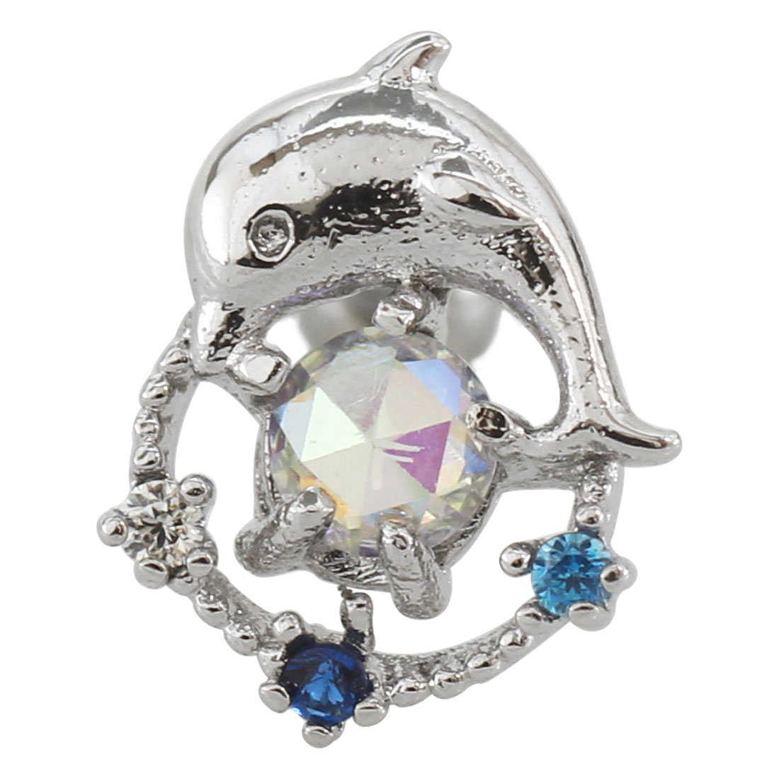 ROQUE（ロキ） ボディピアス 16G ドルフィンサークルジュエル