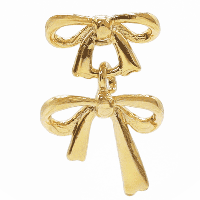 黄色のリボンピアスほかセット販売 ツイスト リボン ピアス イヤリング Twist Ribbon Pierce Earring