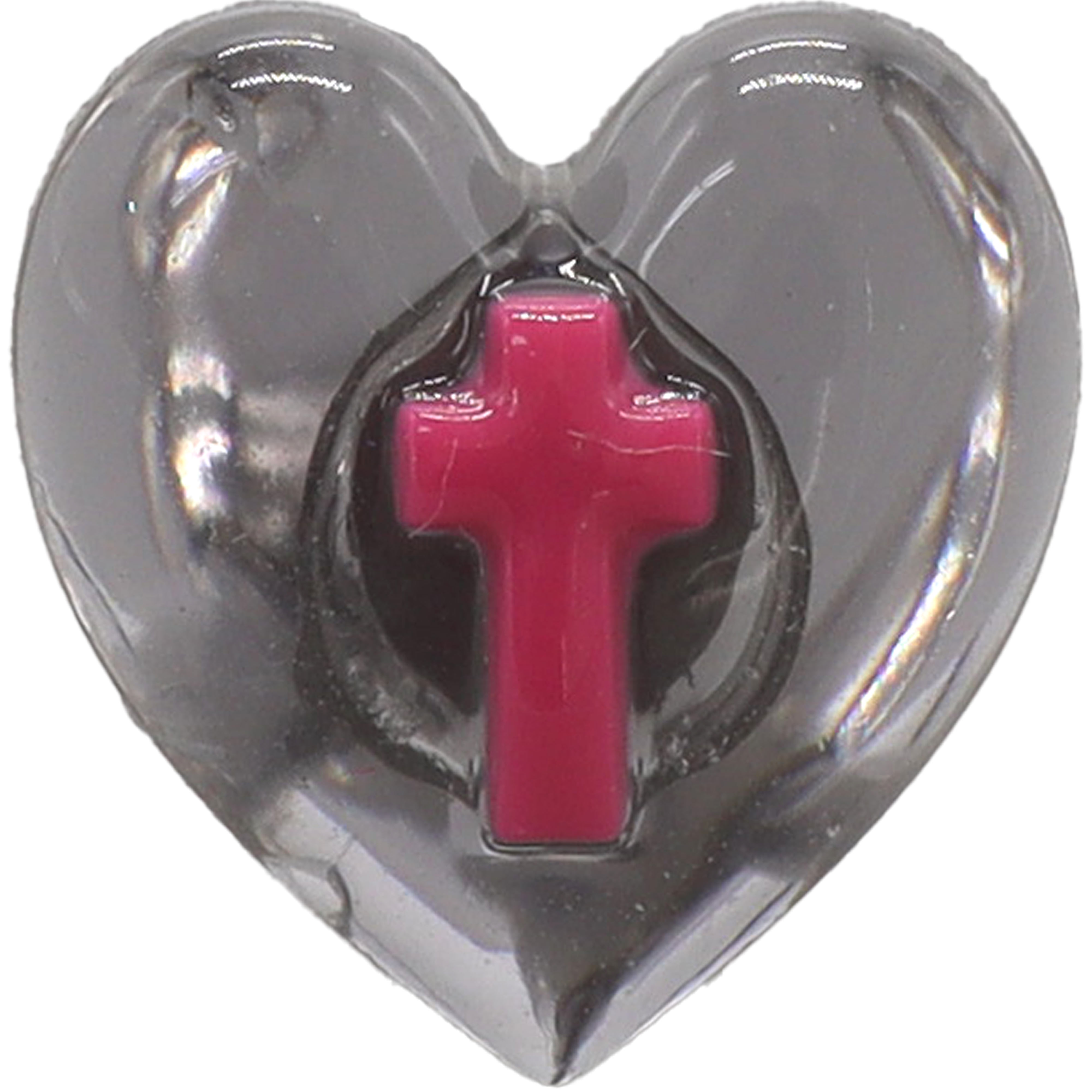 ROQUE（ロキ） ボディピアス 16G ゴシック クロスハート ストレート