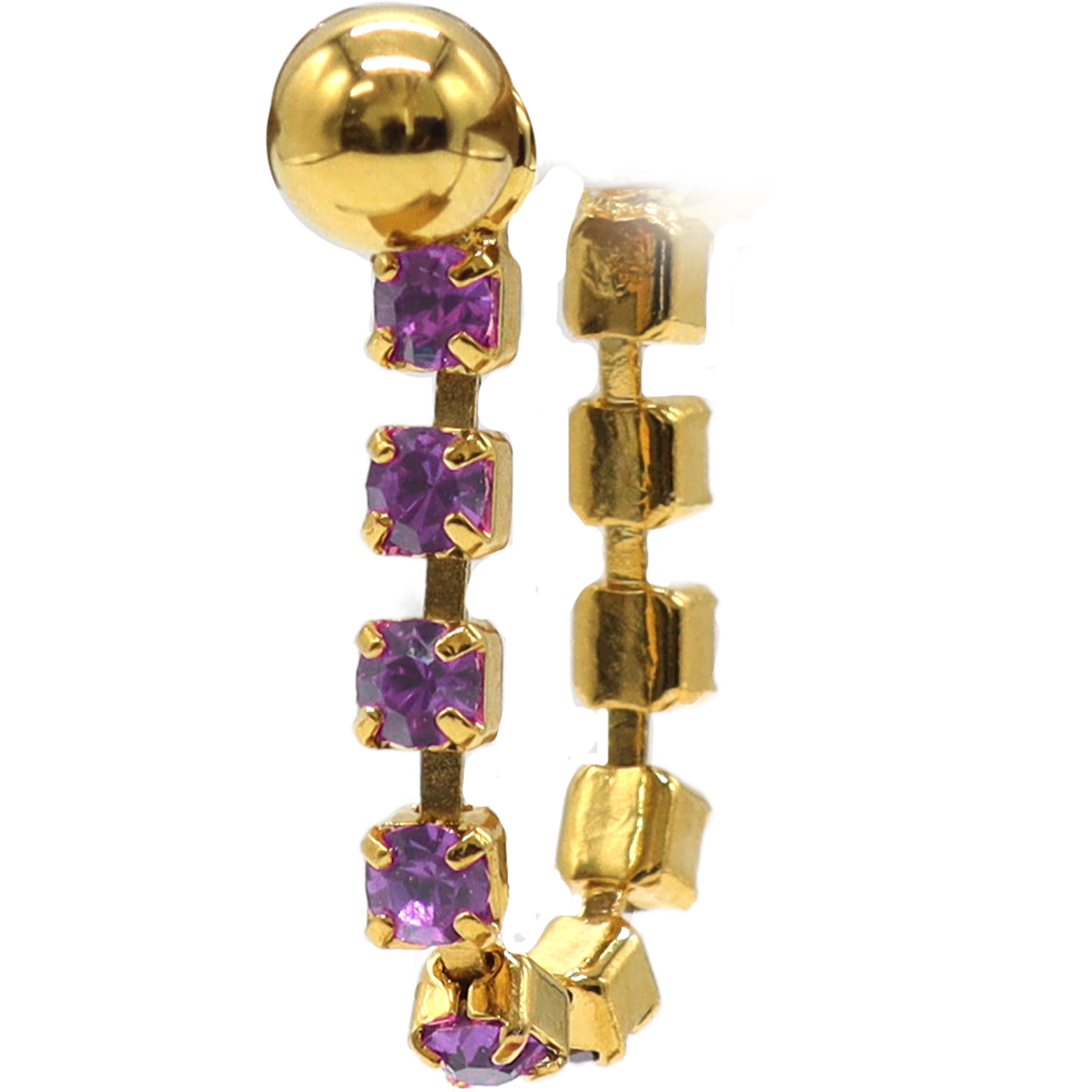 ROQUE（ロキ） ボディピアス 16G ジュエリー チェーン ストレート