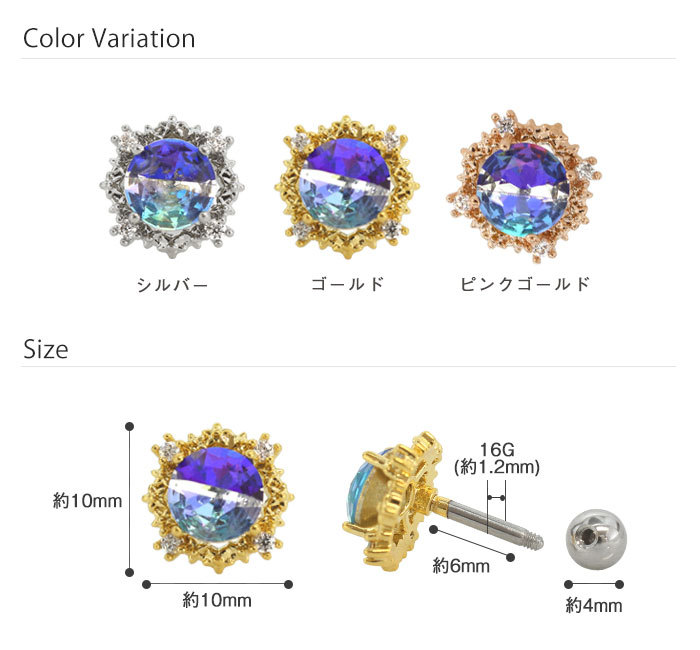 バリエーション・サイズ