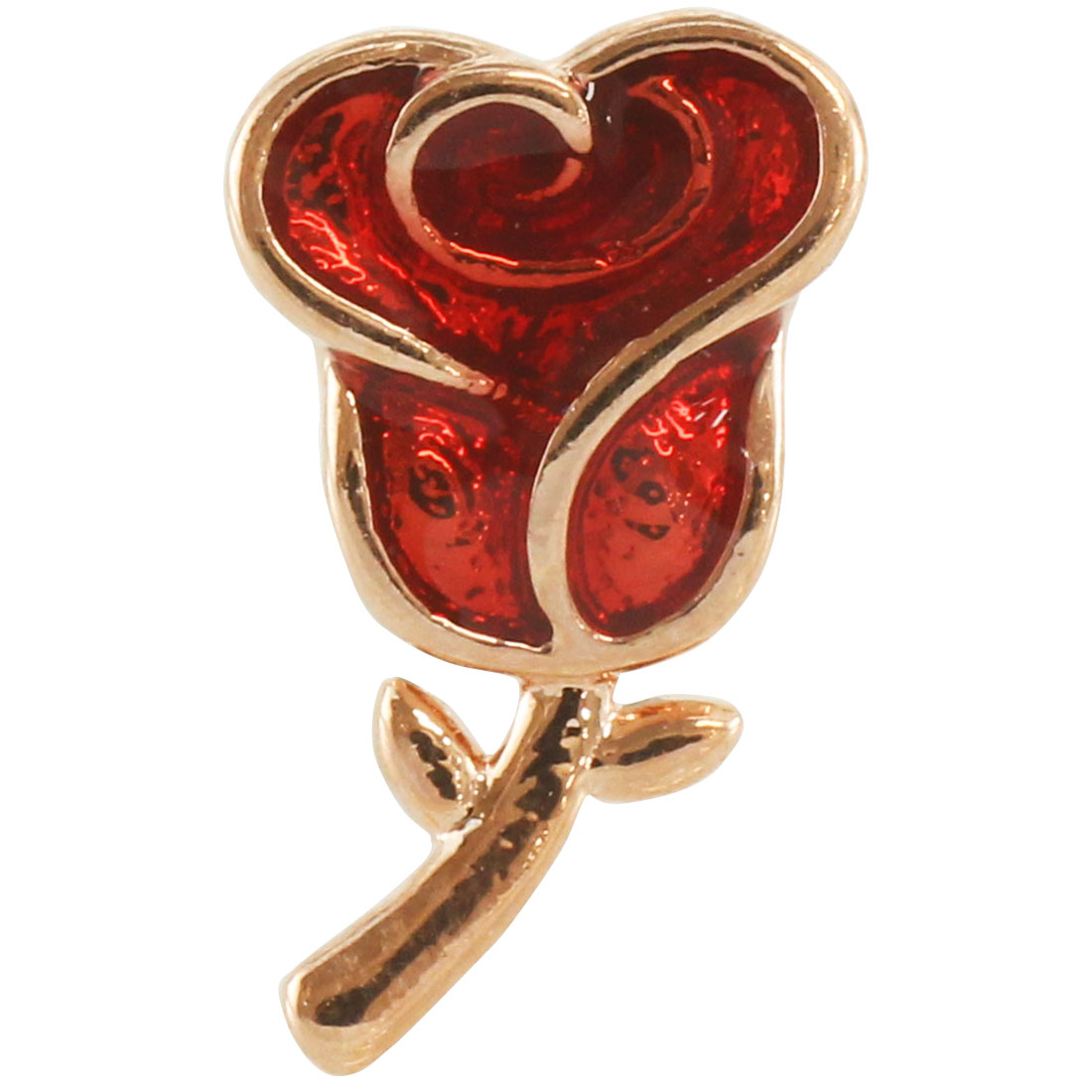 ボディピアス 16G レッド&パープル ローズ ストレートバーベル(1個売り)(オマケ革命) | ROQUE | 03