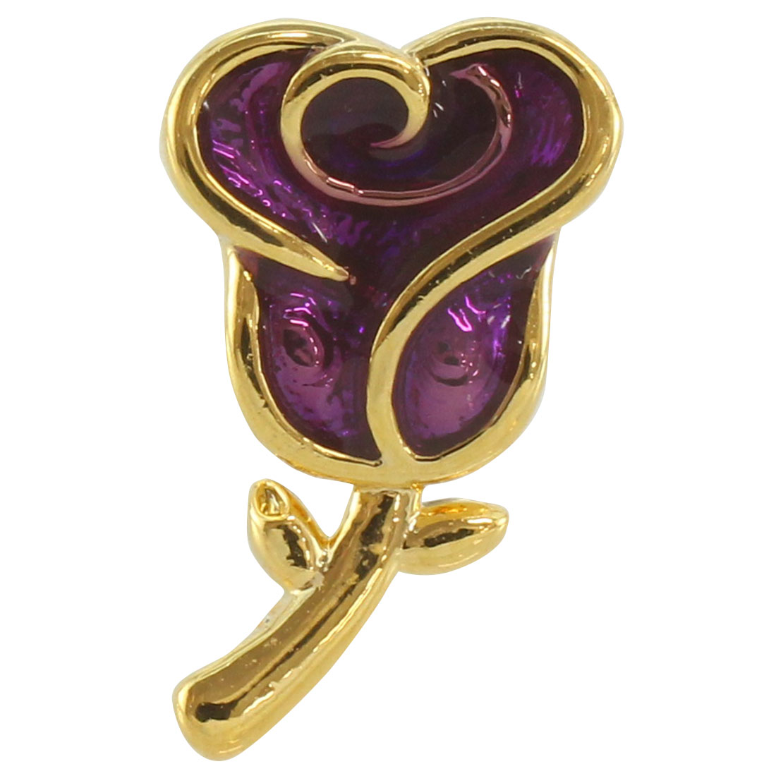 ボディピアス 16G レッド&パープル ローズ ストレートバーベル(1個売り)(オマケ革命) | ROQUE | 05