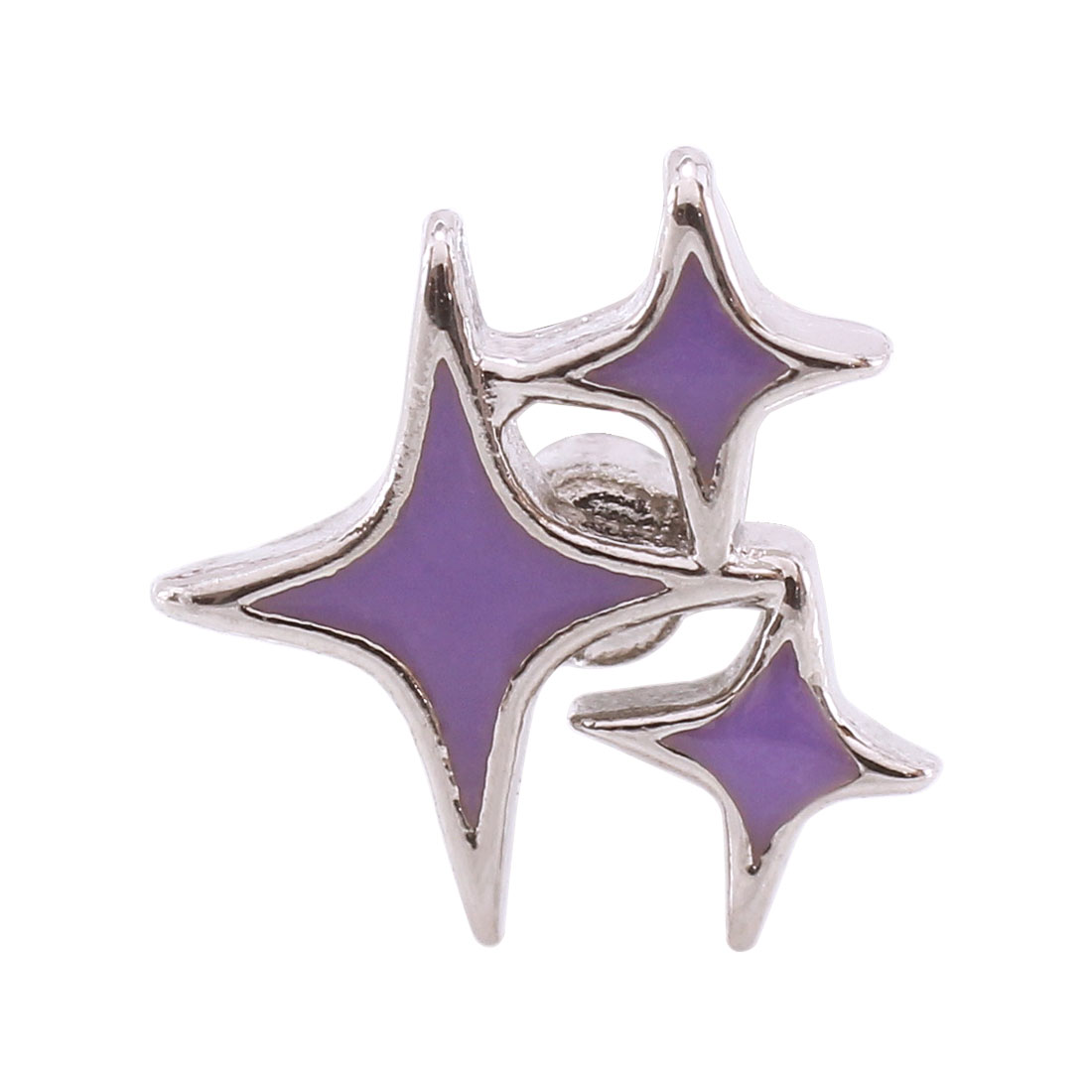 ROQUE（ロキ） ボディピアス 16G クロススター ストレートバーベル(1個