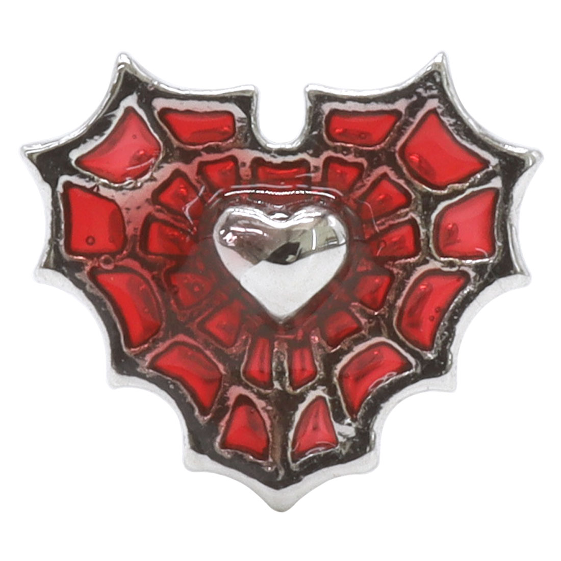 ROQUE（ロキ） ボディピアス 16G スパイダーウェブ ハート ストレート