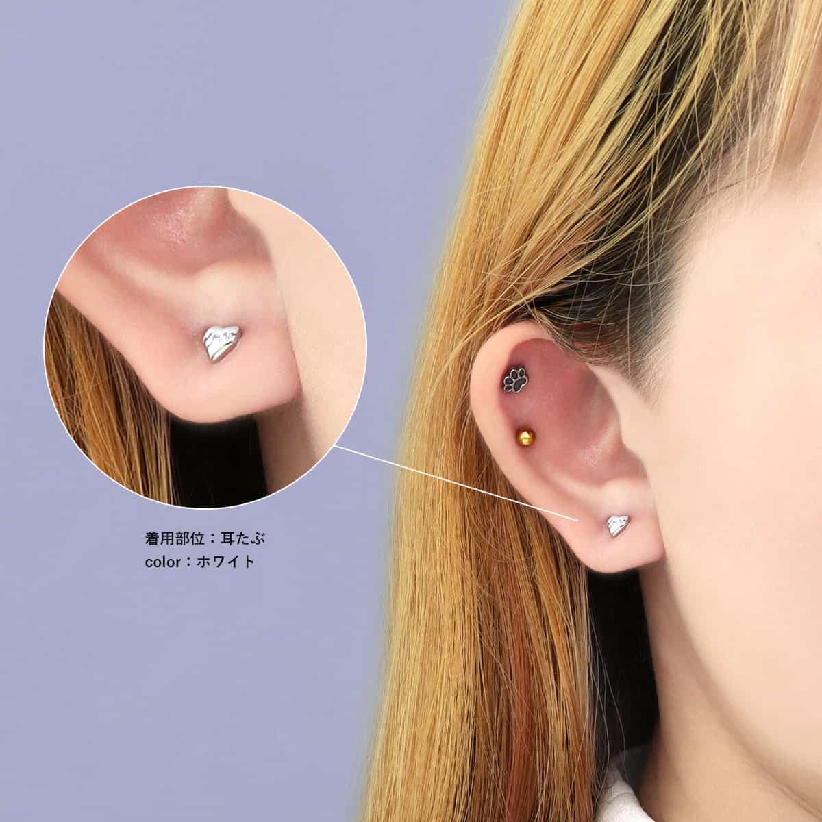 DUSTCELL ロゴピアス 2個セット DUSTCELL ロゴピアス 2個セット - メルカリ