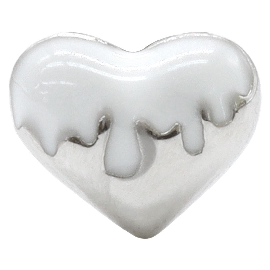 ボディピアス 16G カラー フォンデュ ハート ストレートバーベル(1個売り)(オマケ革命) | ROQUE | 01