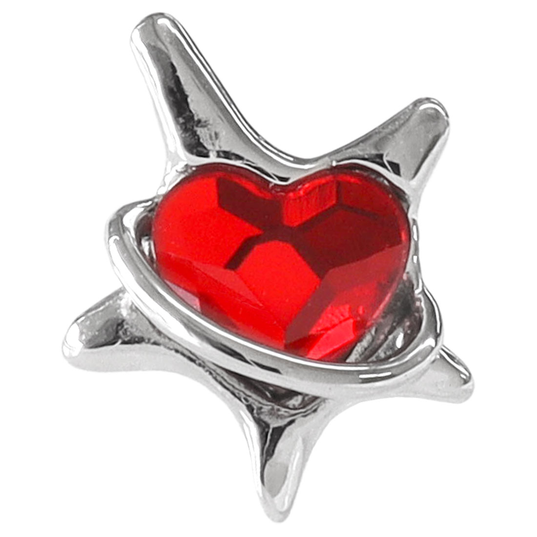 ROQUE（ロキ） ボディピアス 16G スワロフスキー パンク ハート