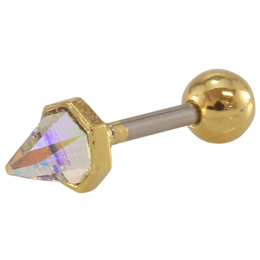 美品 ゴールド ピアス クリスタル Crystal Glass｜PEAQ(ピーク)ジュエリー公式通販