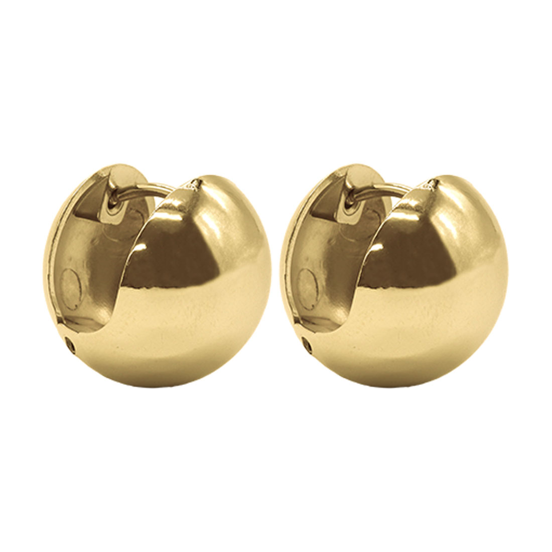 ROQUE（ロキ） (2個SET)ピアス ステンレス 丸玉 フープピアス