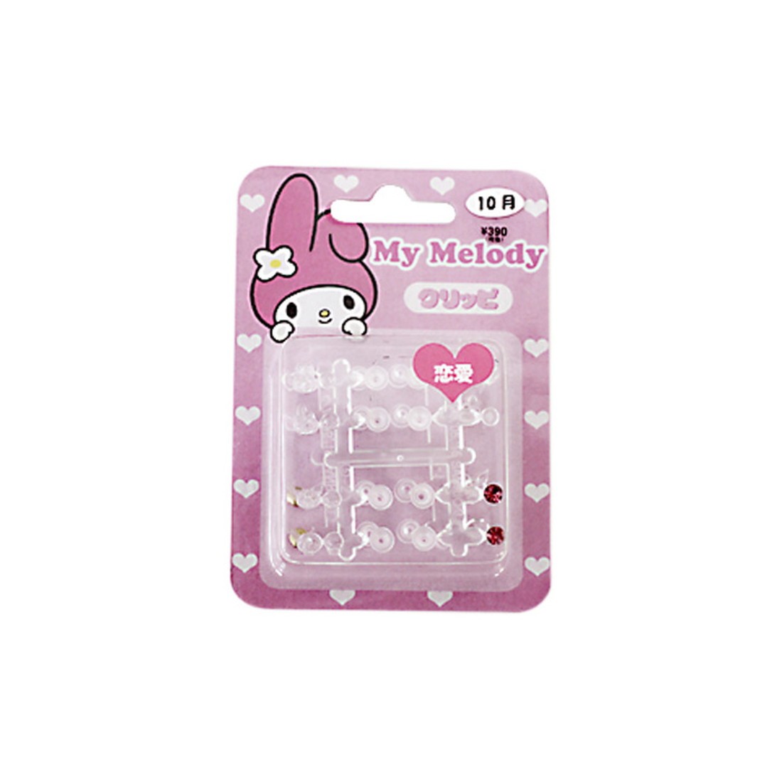 透明ピアス 18g アクリル My Melody マイメロディ クリッピ 16本入り 1個売り オマケ革命 Maimero ボディピアス 軟骨 ピアス Roque 通販 Yahoo ショッピング