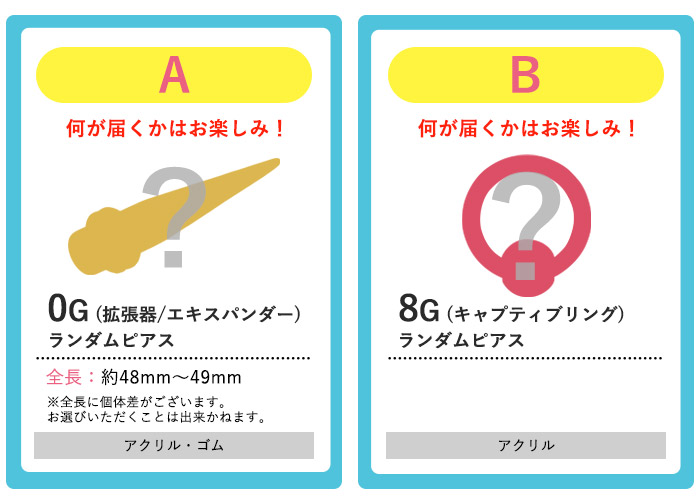 ROQUE ボディピアス 18G 16G 14G 対象商品合わせて1900円以上の