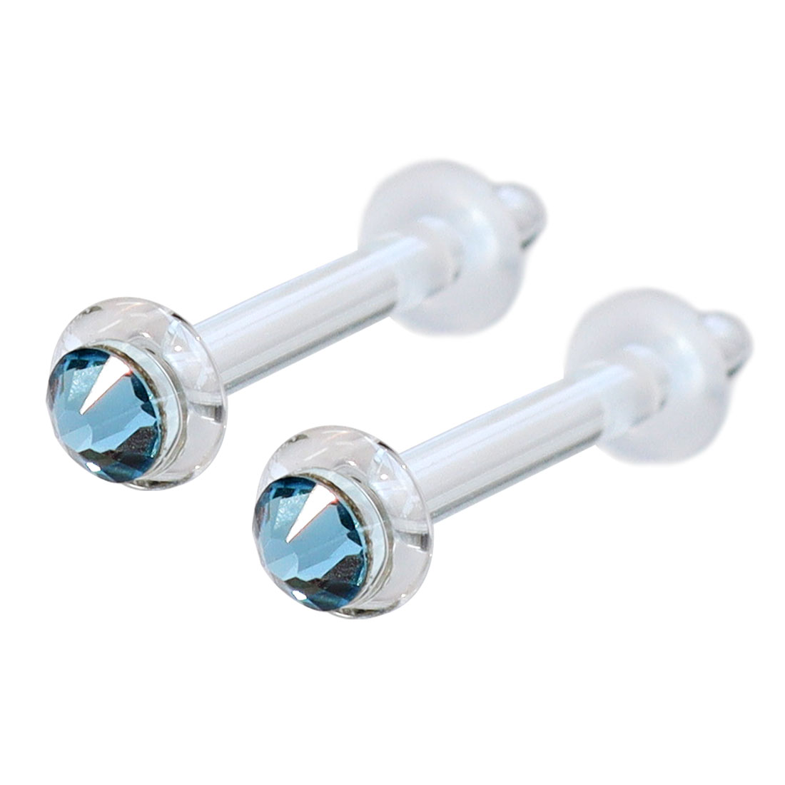 ROQUE（ロキ） (2個set/両耳用)スワロフスキー ストーン付き透明ガラス