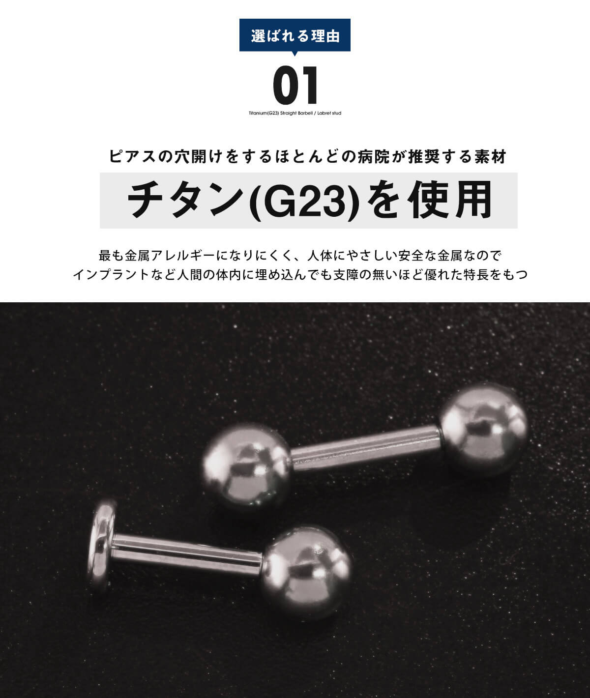 チタンG23を使用