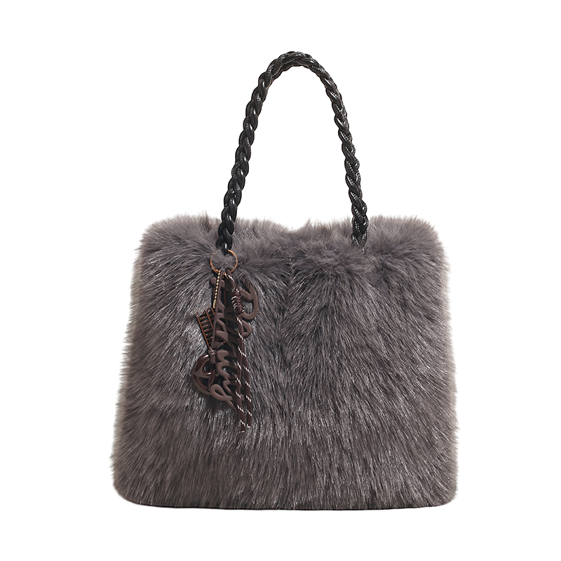 トートバッグ レディース a4 大容量 ファーバッグ トート 軽量