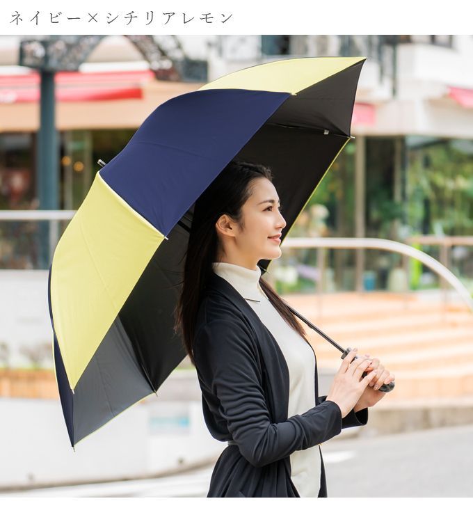 【ポイント10倍】ゴルフ傘 日傘 完全遮光 100％ 晴雨兼用 1級遮光 