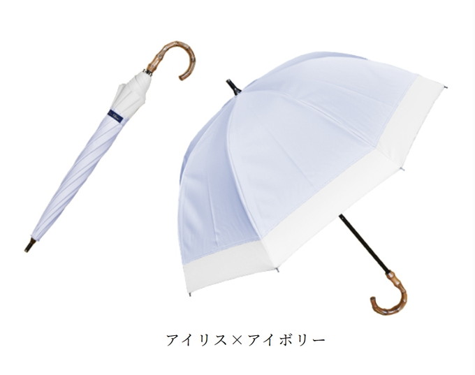 ロサブラン 日傘 折りたたみ 完全遮光 uv 晴雨兼用 軽量 2段