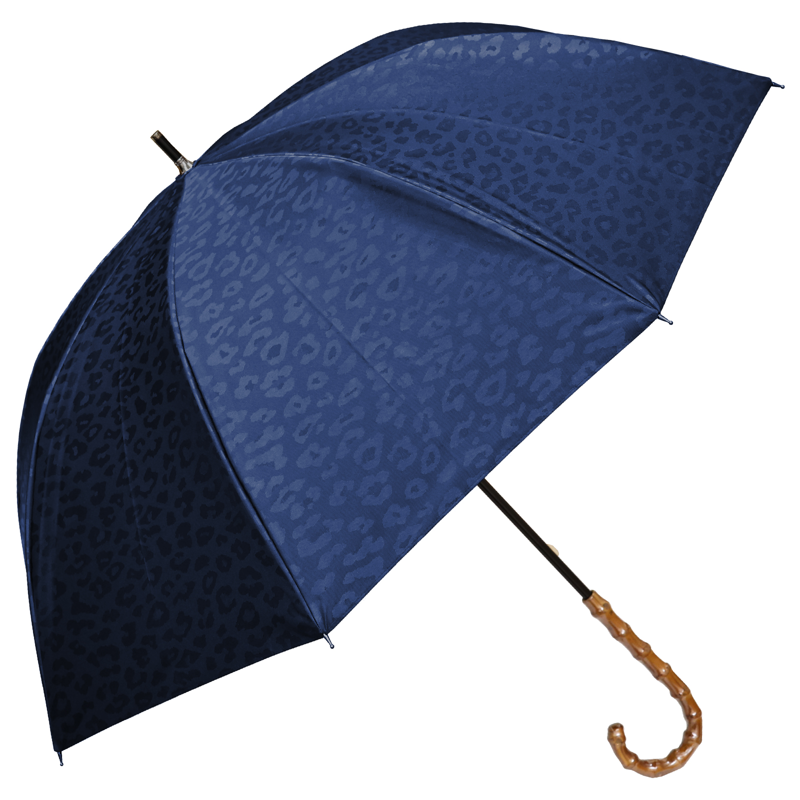 日傘 完全遮光 長傘 uv 晴雨兼用 1級遮光 遮熱 涼しい おしゃれ 軽量 完全遮光 レオパード ...