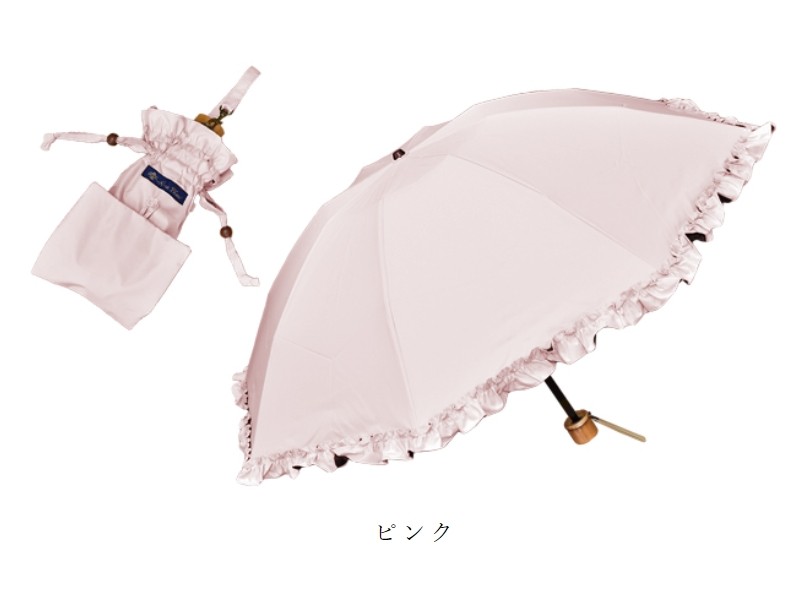 【美品】芦屋ロサブラン　３段折りたたみ　日傘 3段折り ローズ | 芦屋ロサブラン