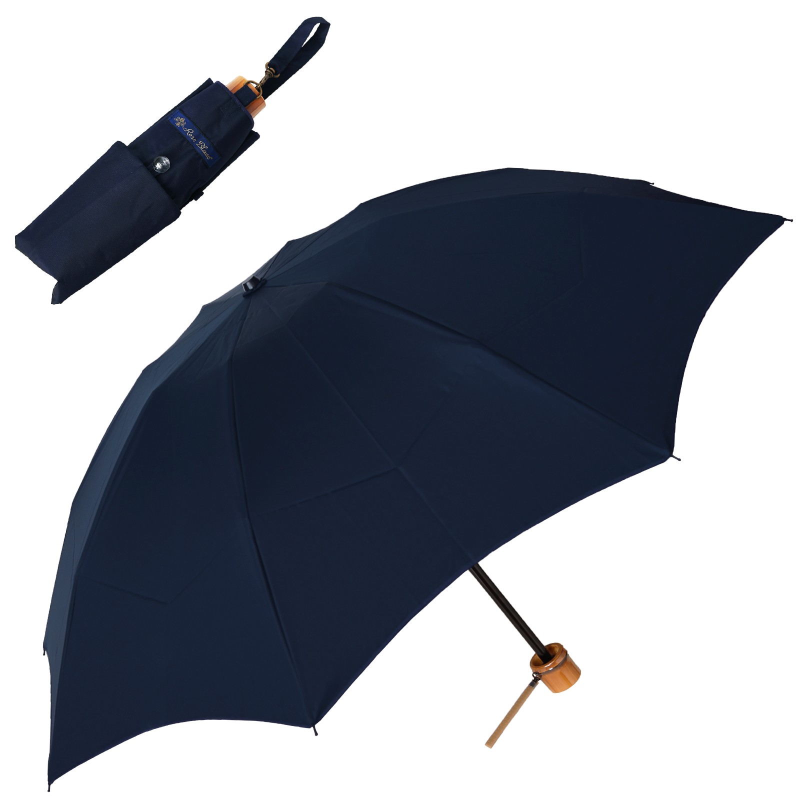 日傘 完全遮光 折りたたみ uv 軽量 晴雨兼用 3段 折りたたみ傘 遮光 100% 1級遮光 遮熱 涼しい おしゃれ プレーン 50cm