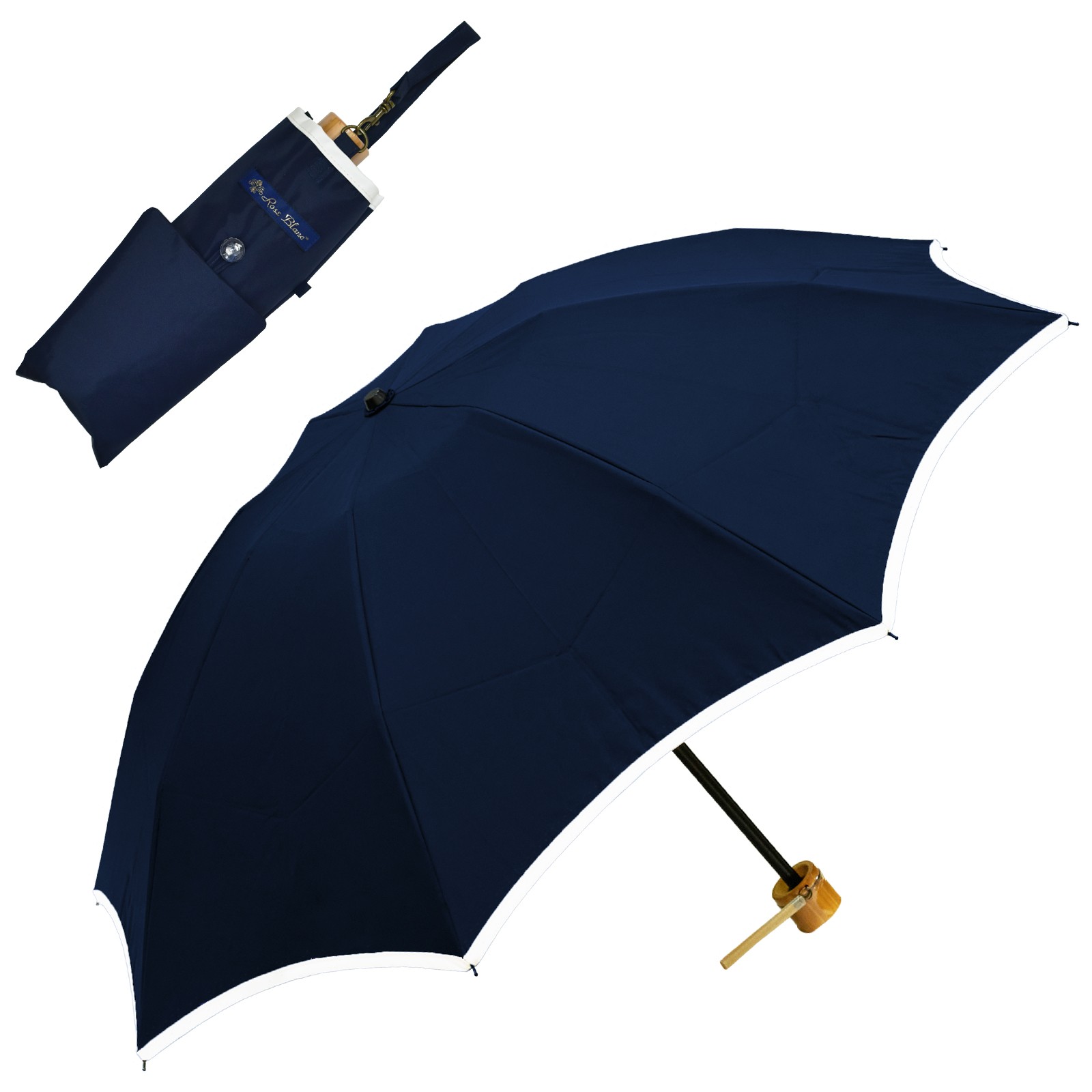 日傘 完全遮光 折りたたみ uv 晴雨兼用 軽量 100% 1級遮光 涼しい 3段 折りたたみ傘 5...