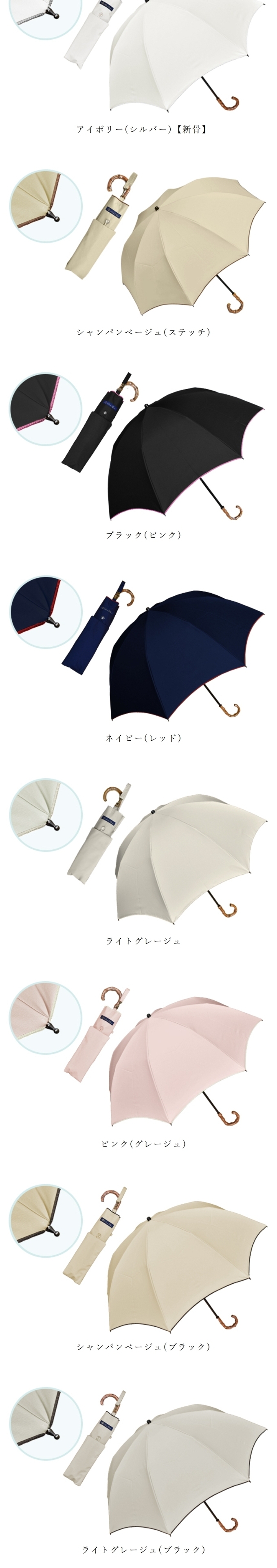 ロサブラン 日傘 完全遮光 折りたたみ uv 晴雨兼用 軽量 涼しい