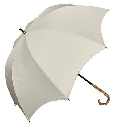 日傘 完全遮光 長傘 uv 晴雨兼用 遮熱 軽量 涼しい おしゃれ 完全遮光 100％ プレーン ラージ ロサブラン｜roseblanc｜03